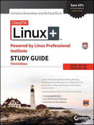 cover image of CompTIA Linux+ Powered by Linux Professional Institute Study Guide